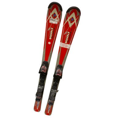 Used Volkl TIGER SHARK JR Boys DH Ski/Binding Red 120 cm 11883-S000141784