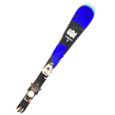 Used Volkl Boys DH Ski/Binding Navy Blue 127 cm 11883-S000153206