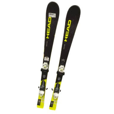 Used Head Boys DH Ski/Binding Neon Green 130 cm 11883-S000153824