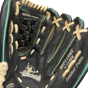 Used Rawlings FASTPITCH   11 1/2 BB/SB Glove RH Throw Black 11 1/2" 11682-S000123779