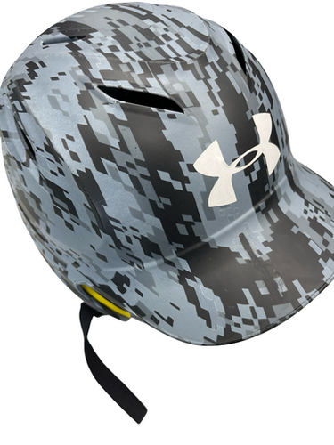 Used Under Armour BATTING HELMET Batting Helmet No Mask Grey MD 11682-S000123906
