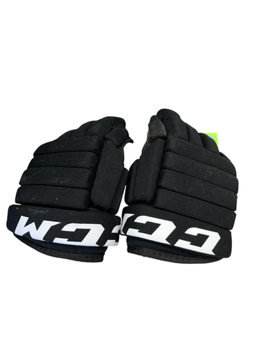 Used CCM 10 IN GLOVES Youth Gloves Black 10" 11682-S000123907