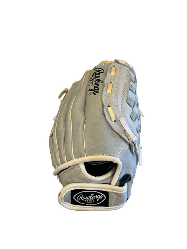 Used Rawlings HIGHLIGHT SERIES BB/SB Glove RH Throw Grey 10 1/2" 11682-S000123955