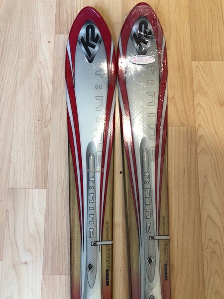 2003 Women's 167cm K2 t:nine Skis | Without Bindings (New