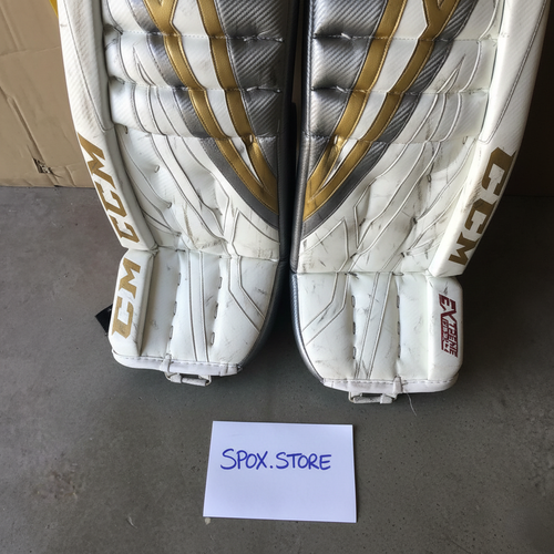 CCM EFlex 4 Pro Goalie Full Set – VGK Lagace | 34 + 1.5 | Pro Stock | Excellent (READ DESCRIPTION)