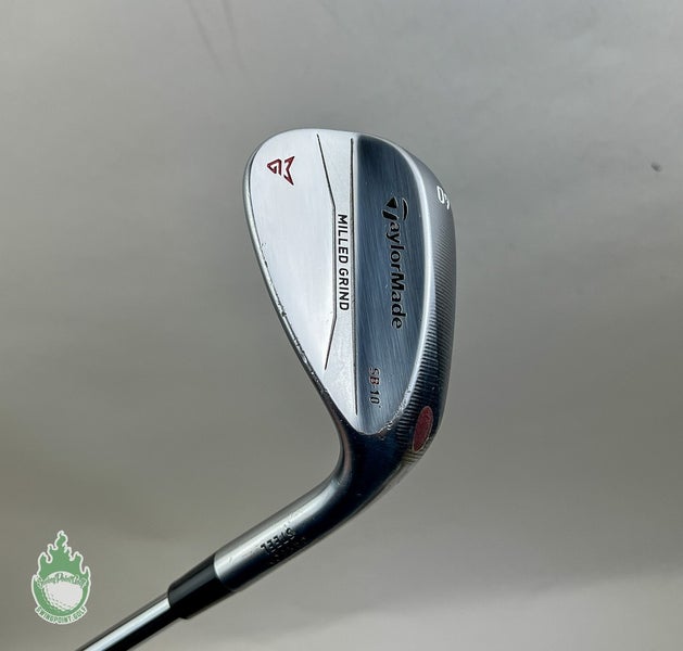 Right Handed TaylorMade Milled Grind SB Wedge 60*-10 Wedge Flex Steel Golf Club