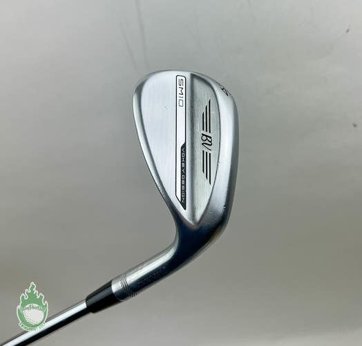 RH Titleist Vokey SM10 Chrome D Grind Wedge 54*-12 Wedge Flex Steel Golf Club