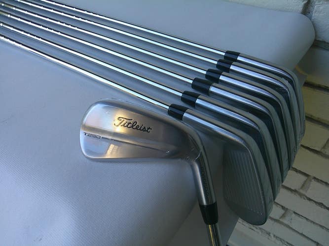Titleist 2025 Forged T250 (4i-PW) Iron Set w/ True Temper AMT Stiff Flex Shaft