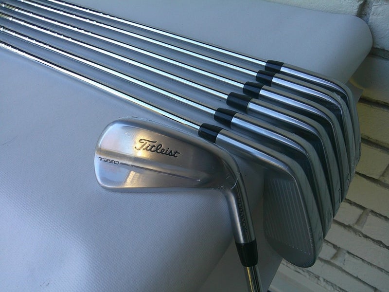 Titleist 2025 Forged T250 (4i-PW) Iron Set w/ True Temper AMT Stiff Flex Shaft