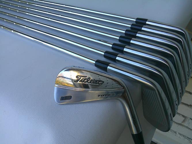 Titleist 716 MB Forged (3i-PW) Iron Set w/ True Temper S300 Stiff Shafts