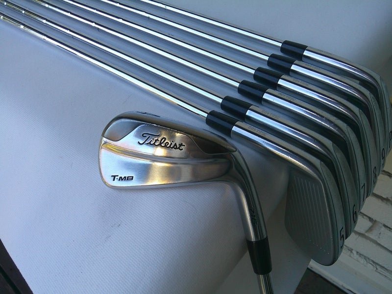 Titleist 716 T-MB Forged (4i-PW) Iron Set w/ True Temper S300 Stiff Shafts