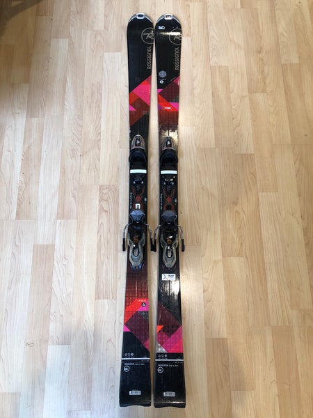 2016 Women's 156cm Rossignol Unique 6 Skis | Xelium Saphir 110 Bindings (Used)
