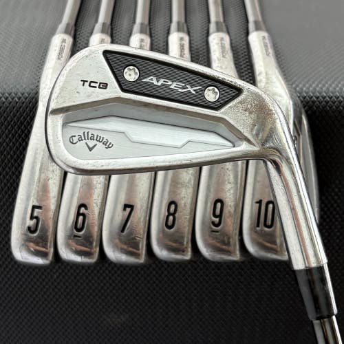 CALLAWAY APEX TCB 2024 RAW IRON SET 4-P +1/2"