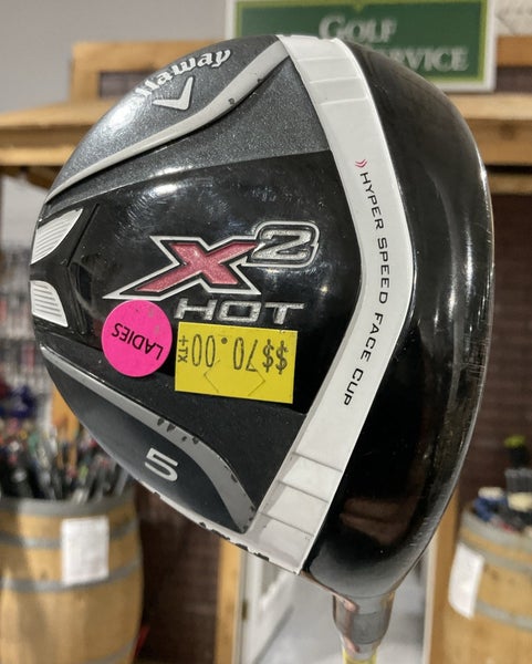Callaway X HOT #5 Fairway Wood 40" ALDILA Ladies Flex Graphite Shaft RH USED
