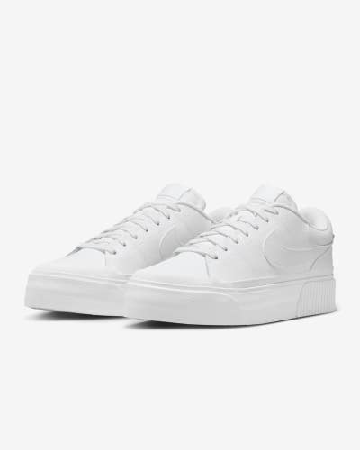 Nike Court Legacy Lift DM7590-101 Sneakers Women's White Platform Shoes FL4242