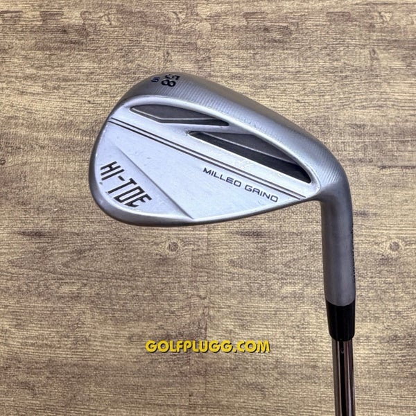 58 Wedge- Taylormade Milled Grind Hi Toe / KBS Steel, Wedge Flex (18443)