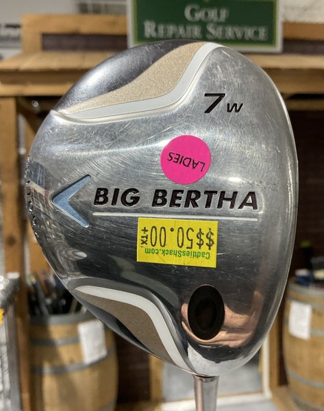 Callaway BIG BERTHA #7 Fairway Wood 41" Ladies Flex Graphite Shaft Right-Handed