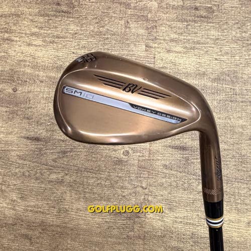 58 Wedge- Titleist Vokey SM10 Oil Can, Stiff (1522)