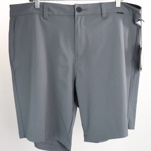 Travis Mathew Wanderlust Shorts Mens Size 38 Gray Quiet Shade 1MAA189 NWT