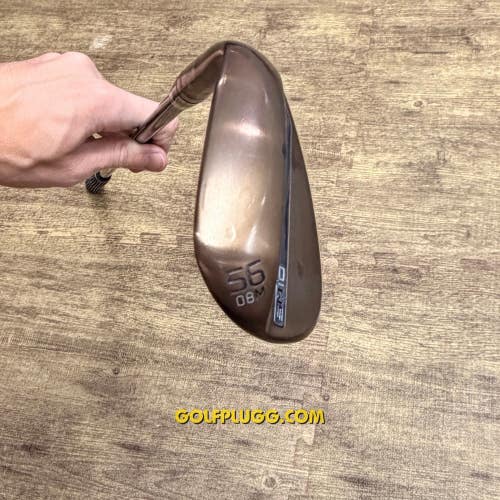 56 Wedge- Titleist Vokey SM10 Oil Can, Stiff Flex (1521)