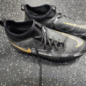 Used Nike PHANTOM Soccer Cleats Black Junior 06 11849-S000033889