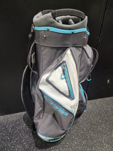 Used Taylormade CART BAG Womens Cart Bag Grey 11849-S000033881