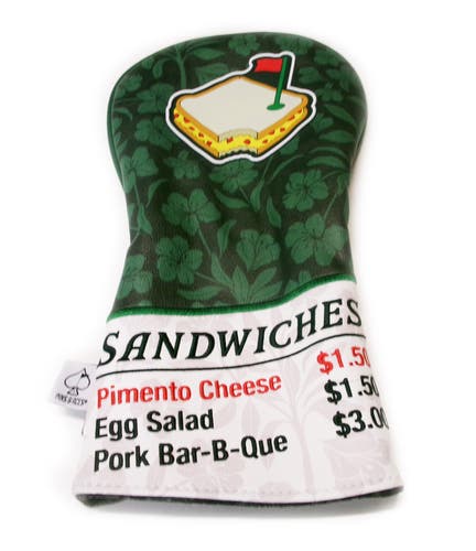 NEW 2025 Pins & Aces Pimento Menu Driver Golf Headcover
