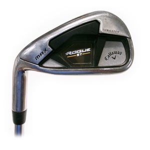 LH Callaway Rogue ST Max Single 7 Iron Steel True Temper Elevate 95 Regular Flex