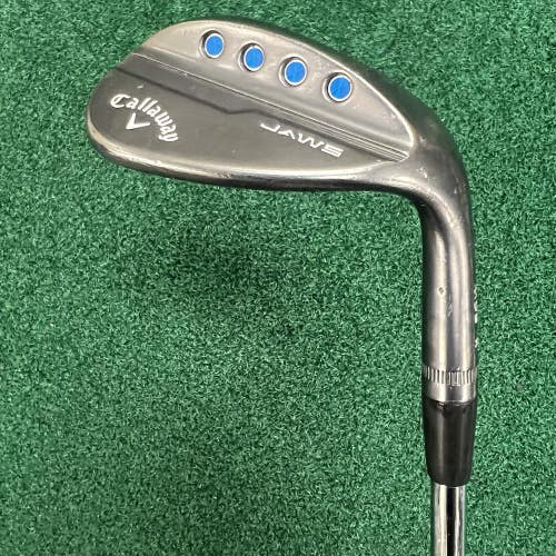 Callaway Jaws MD5 Black Lob Wedge LW 58 12 X-Grind Modus Wedge Flex Steel MRH