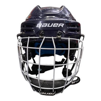 Used Bauer PRODIGY Helmet Cage Combo Navy Blue One Size 11375-S000370020