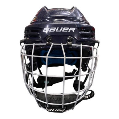 Used Bauer PRODIGY Helmet Cage Combo Navy Blue One Size 11375-S000370020