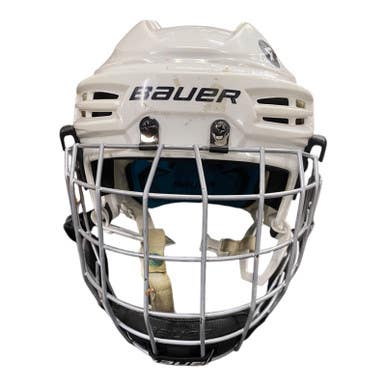 Used Bauer PRODIGY NO HECC Helmet Cage Combo White One Size 11375-S000370021