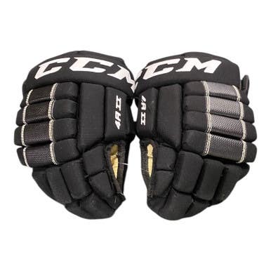 Used CCM 4R II Youth Gloves Black 9" 11375-S000370015