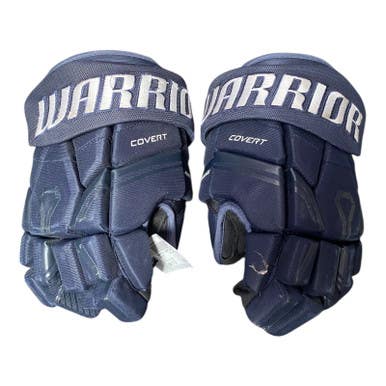 Used Warrior COVERT QRE 30 Senior Gloves Navy Blue 13" 11375-S000369876