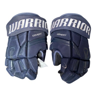 Used Warrior COVERT QRE 30 Senior Gloves Navy Blue 13" 11375-S000369876