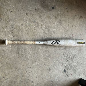 2025 Rawlings Icon Composite USSSA Certified Bat (-10) 17 oz 28" (Used)