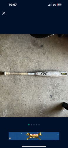 2025 Rawlings Icon Composite USSSA Certified Bat (-10) 17 oz 28" (Used)