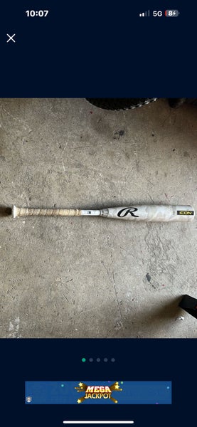 2025 Rawlings Icon Composite USSSA Certified Bat (-10) 17 oz 28" (Used)