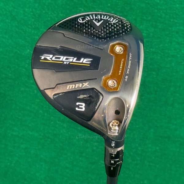 Callaway Rogue ST MAX Fairway Wood 15 3 Tensei AV Series 65 Stiff W/ HC
