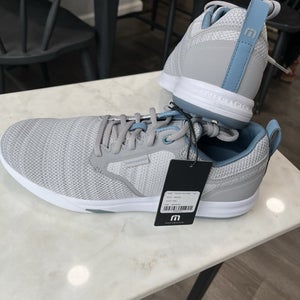 Travis Matthew The Daily Pro Hybrid Heather Sleet Shoes Size 10.5 NEW in Box