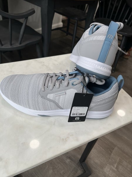 Travis Matthew The Daily Pro Hybrid Heather Sleet Shoes Size 10.5 NEW in Box