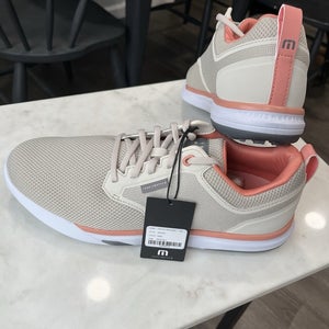 Travis Matthew The Daily Pro Hybrid Moonbeam Shoes Size 10.5 NEW in Box