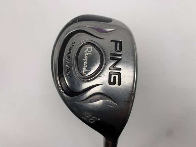 Ping Rhapsody 5 Hybrid 26* ULT 129 Ultra Light Ladies Graphite Womens RH