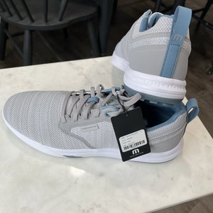 Travis Matthew The Daily Pro Hybrid Heather Sleet Shoes Size 11 NEW in Box