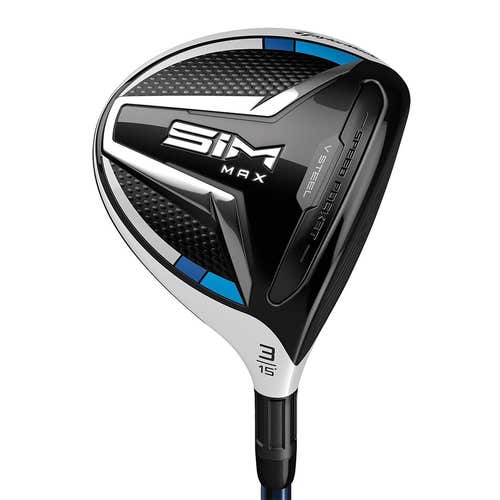 TAYLORMADE SIM MAX FAIRWAY 5 WOOD GRAPHITE STIFF STANDARD FUJIKURA VENTUS BLUE 6 GRAPHITE