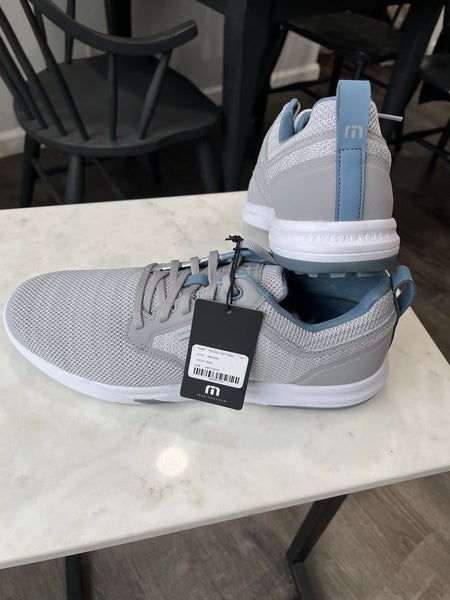 Travis Matthew The Daily Pro Hybrid Heather Sleet Shoes Size 10 NEW in Box