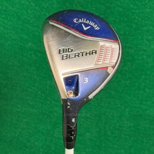 LH Callaway Big Bertha 2014 Fairway 15 3 Wood Fubuki Z65 Graphite Stiff