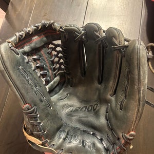 Wilson A2000 RH Pitcher's Baseball Glove 12" (Used)