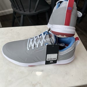 Travis Matthew The Daily Pro Hybrid Plus Sleet USA Shoes Size 9.5 NEW in Box