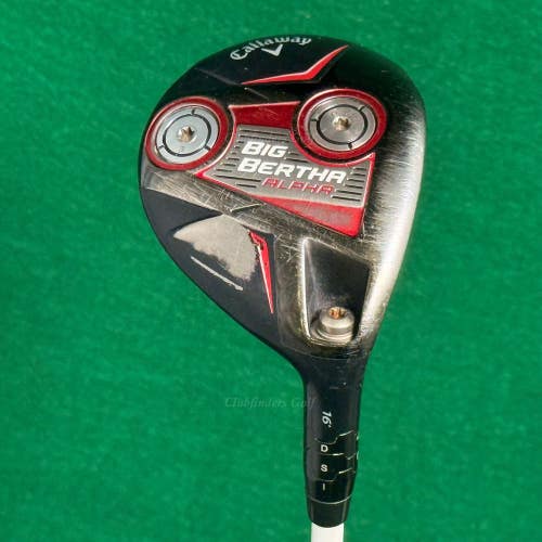 Callaway Big Bertha Alpha 815 16 Fairway Wood 4 Speeder 665 Graphite Regular